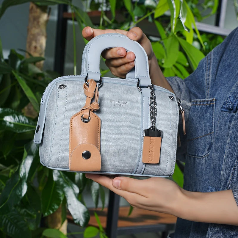 Denim Crossbody Purse
