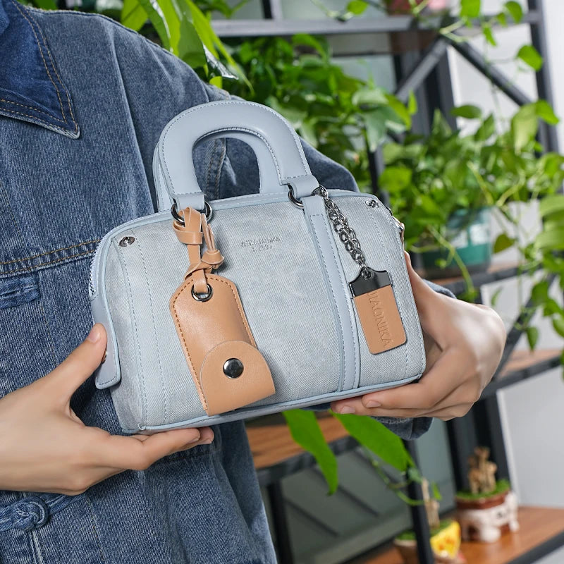 Denim Crossbody Purse