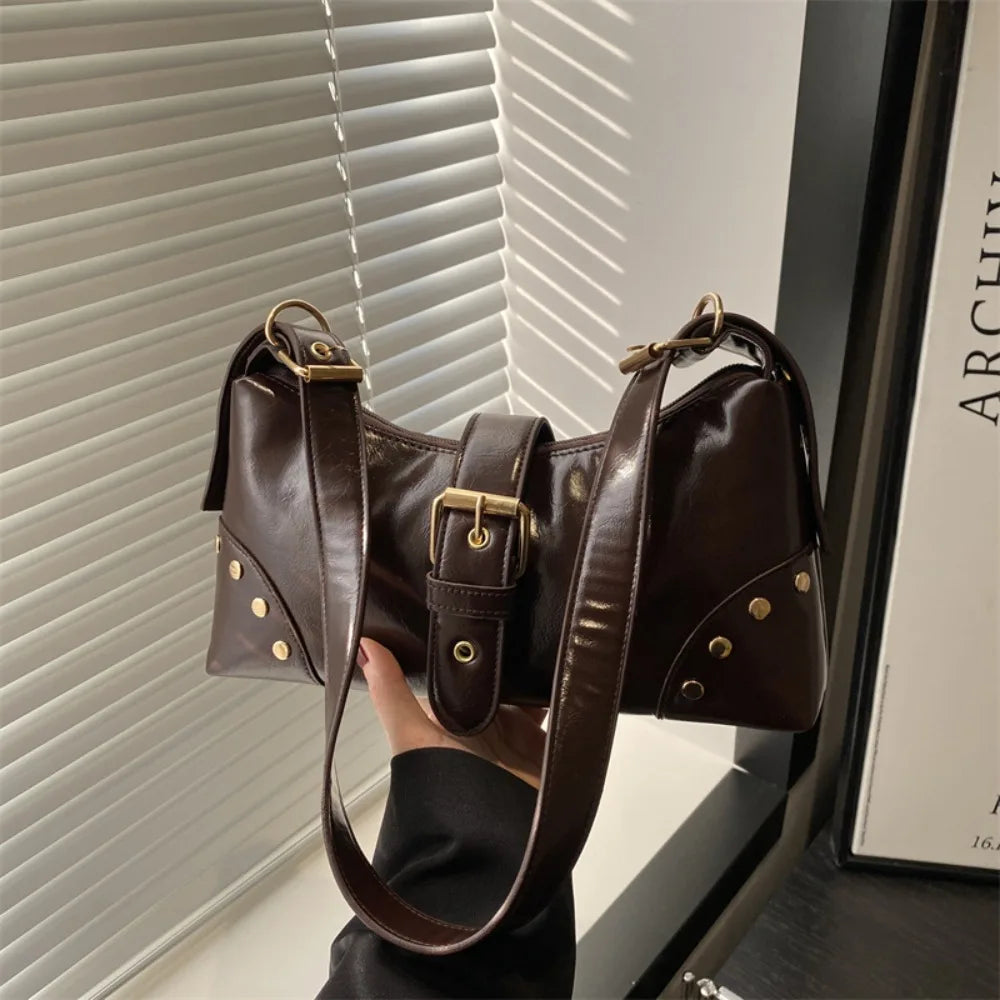 Y2k Gothic Rivet Bag