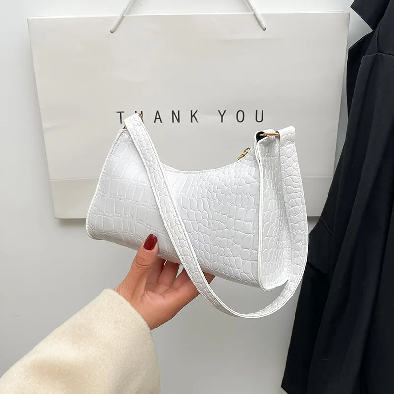 Patterned Armpit Bag