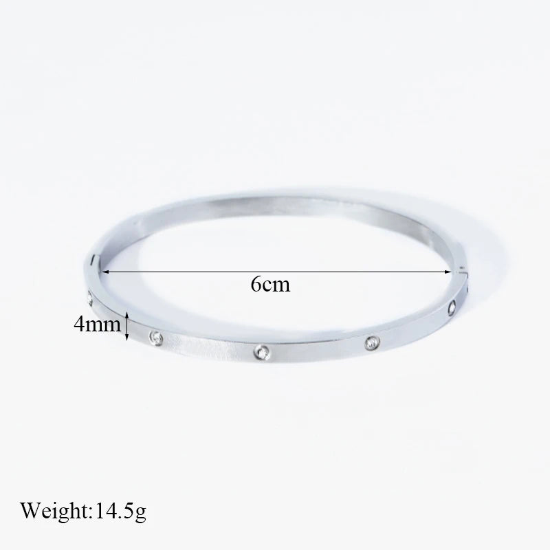 Zircon Bangles Bracelets