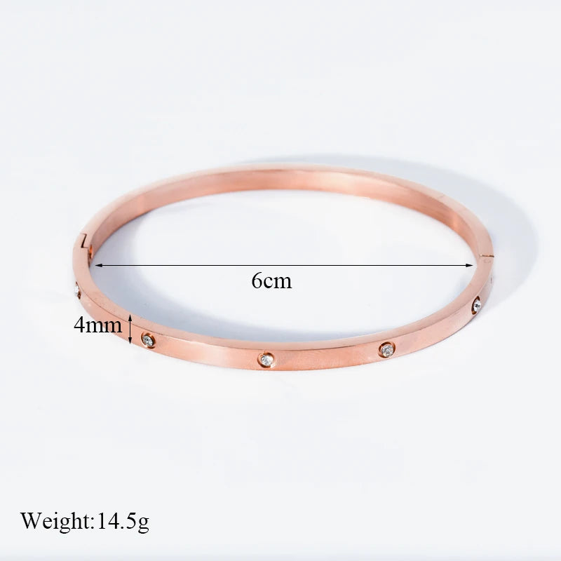 Zircon Bangles Bracelets