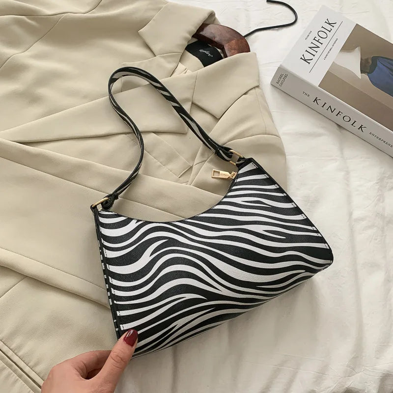 Zebra Print Women Bag