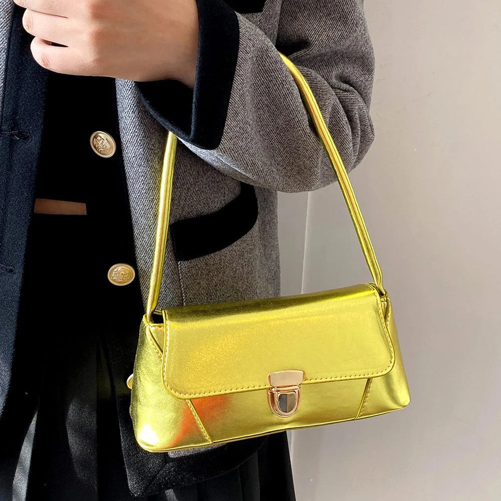 PU Leather Fashion Small Tote Bag