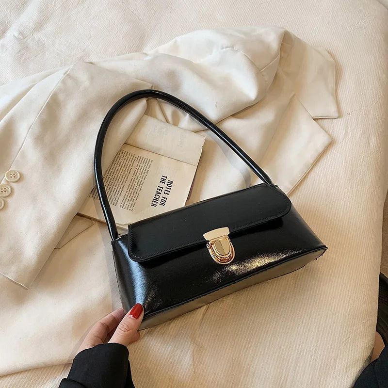 PU Leather Fashion Small Tote Bag