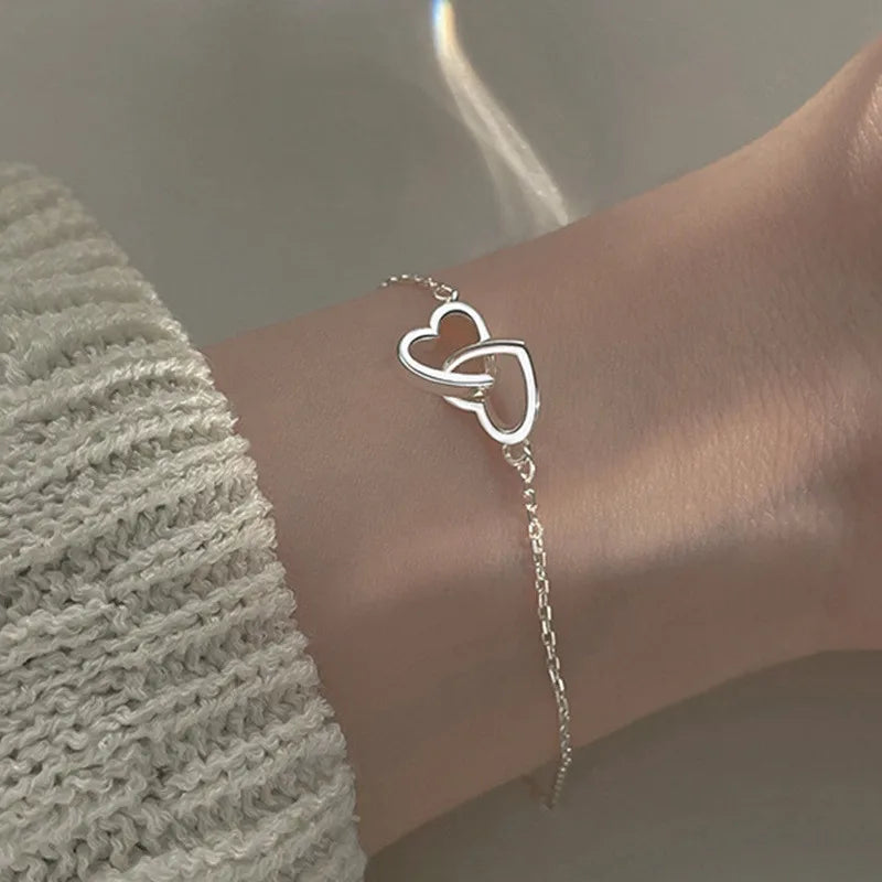 7 Pcs/Set Punk Gold Bracelets