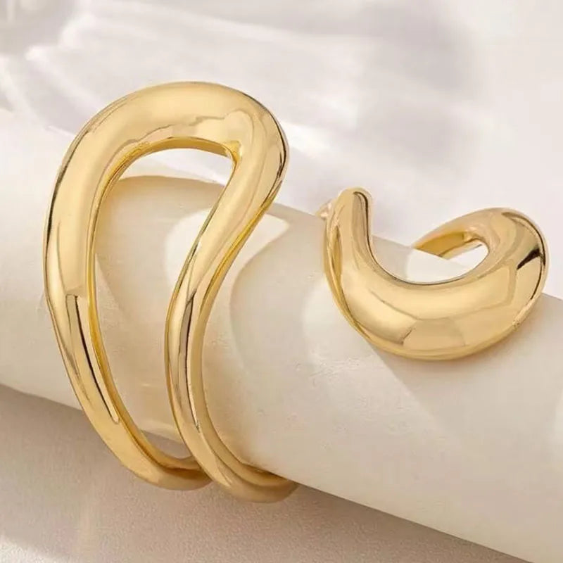 Hollowed-Out Bangle