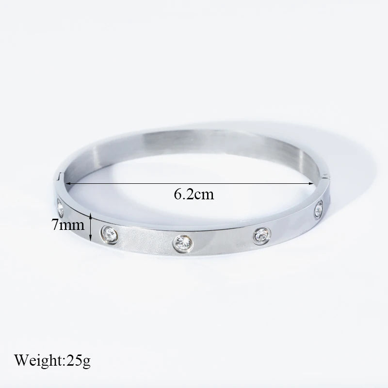Zircon Bangles Bracelets