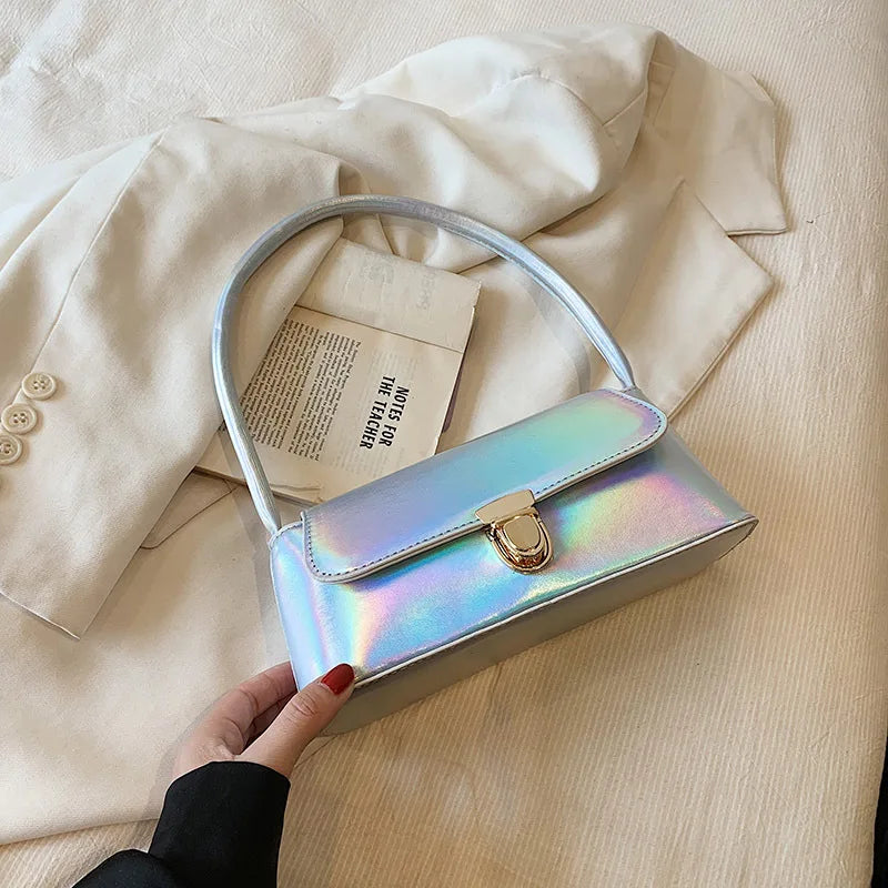 PU Leather Fashion Small Tote Bag