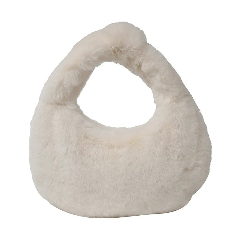 Fur Women's Small Half Moon Bag