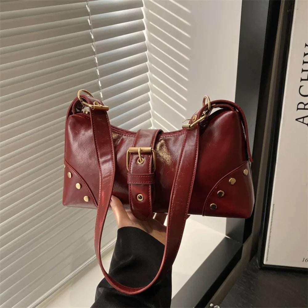 Y2k Gothic Rivet Bag