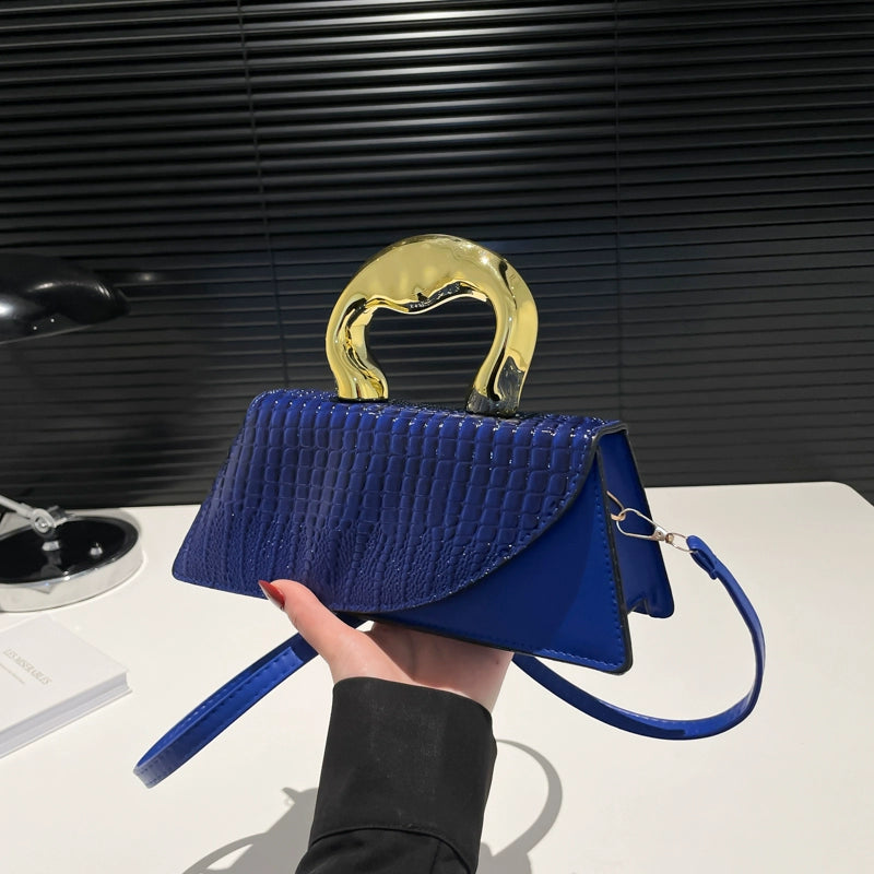Gold Handle Fancy Purse
