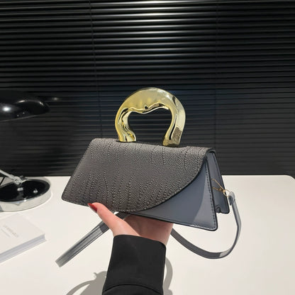 Gold Handle Fancy Purse