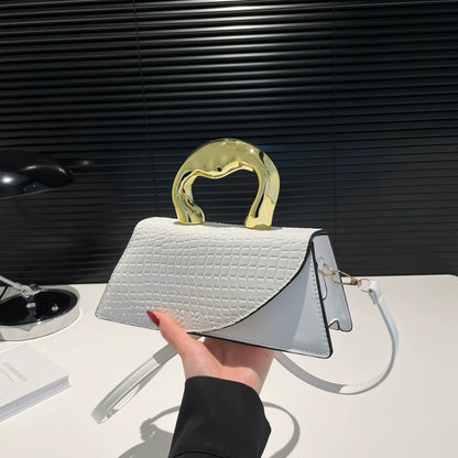 Gold Handle Fancy Purse