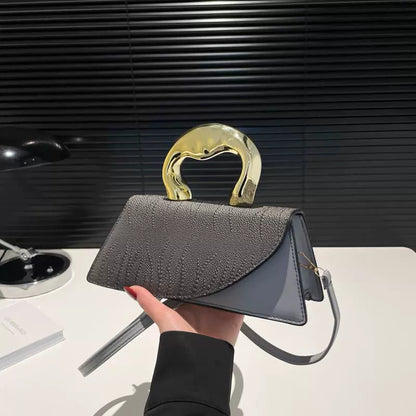Gold Handle Fancy Purse