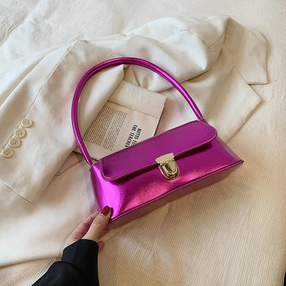 PU Leather Fashion Small Tote Bag