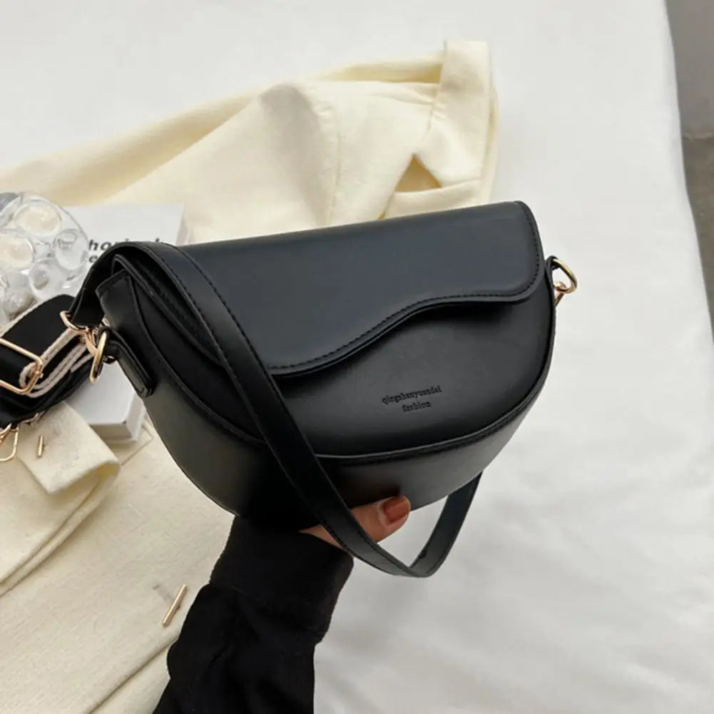 Strap Retro Design Crossbody Bag