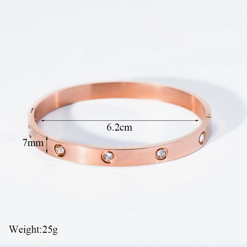 Zircon Bangles Bracelets