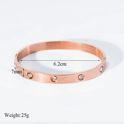 Zircon Bangles Bracelets