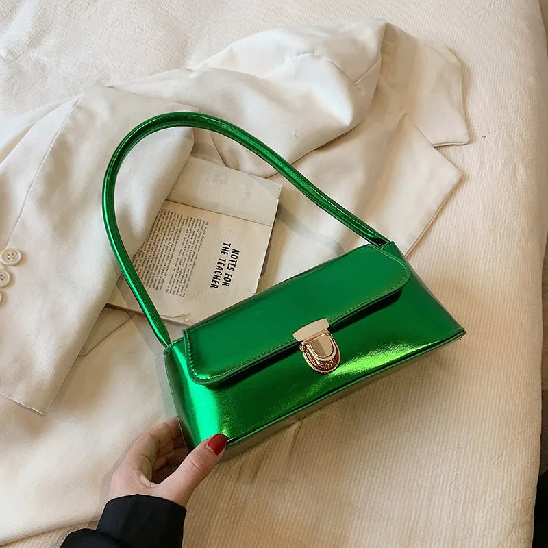 PU Leather Fashion Small Tote Bag