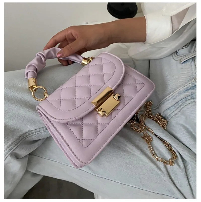 Fashion Chain Portable Square Bag