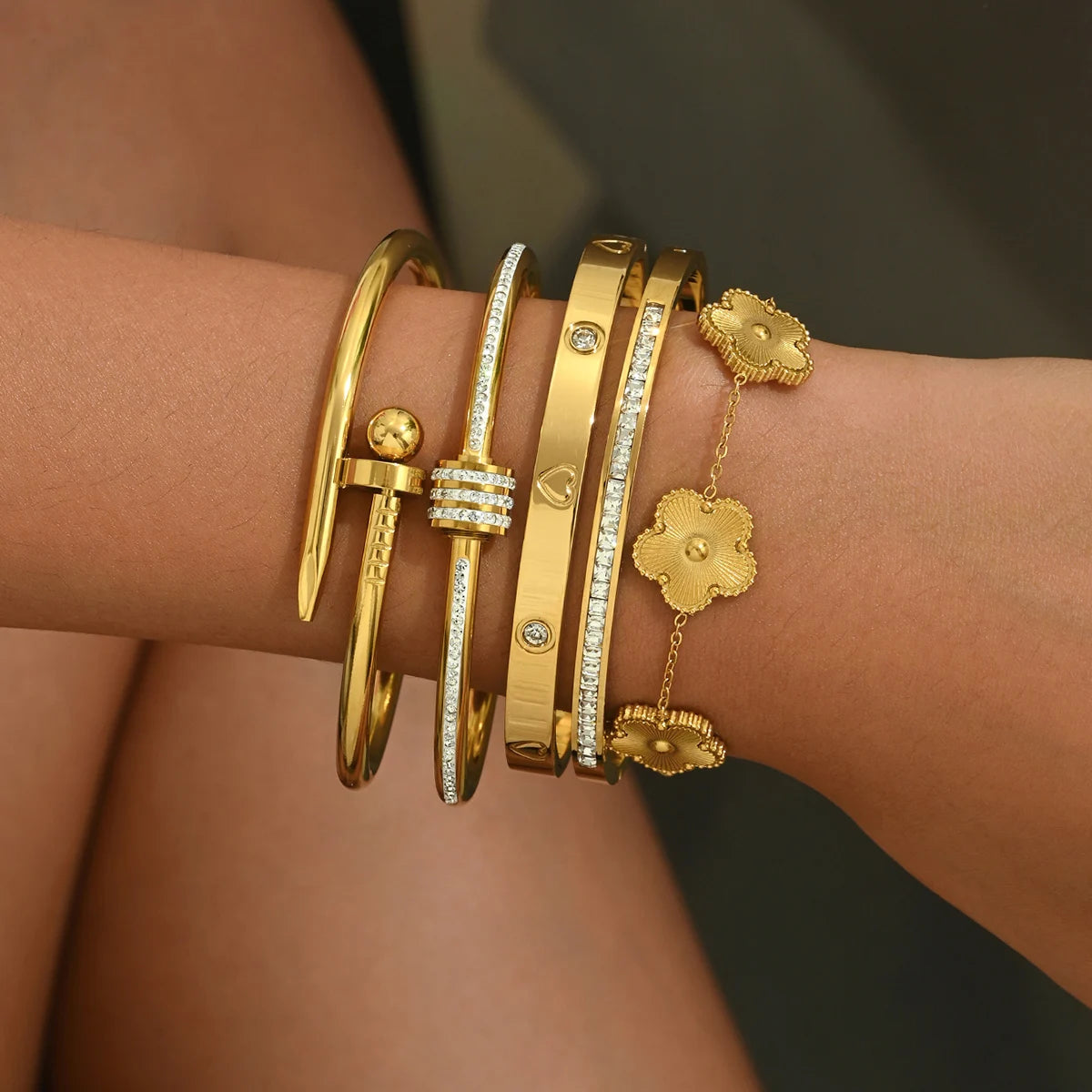 Clover lucky bracelet