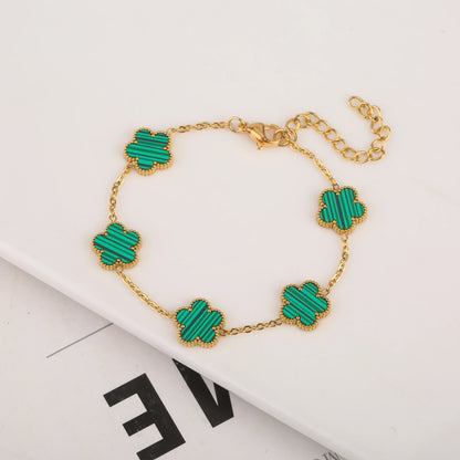 Clover Multi- Colored Bracelet