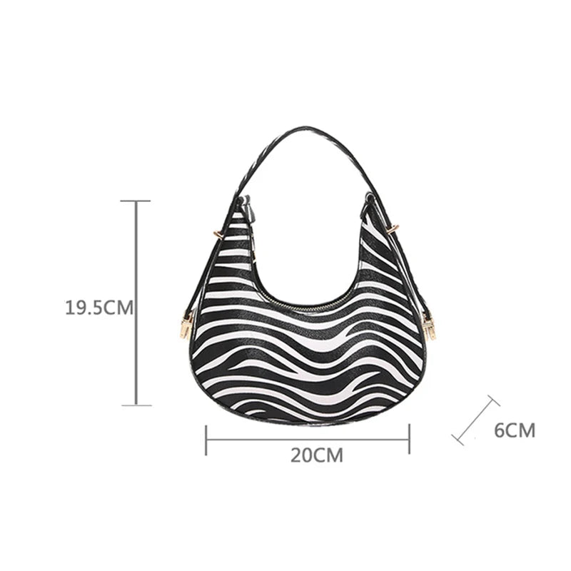 Cow Pattern Shoulder Bag
