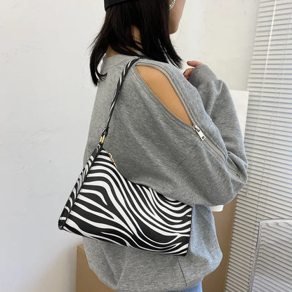 Zebra Print Women Bag