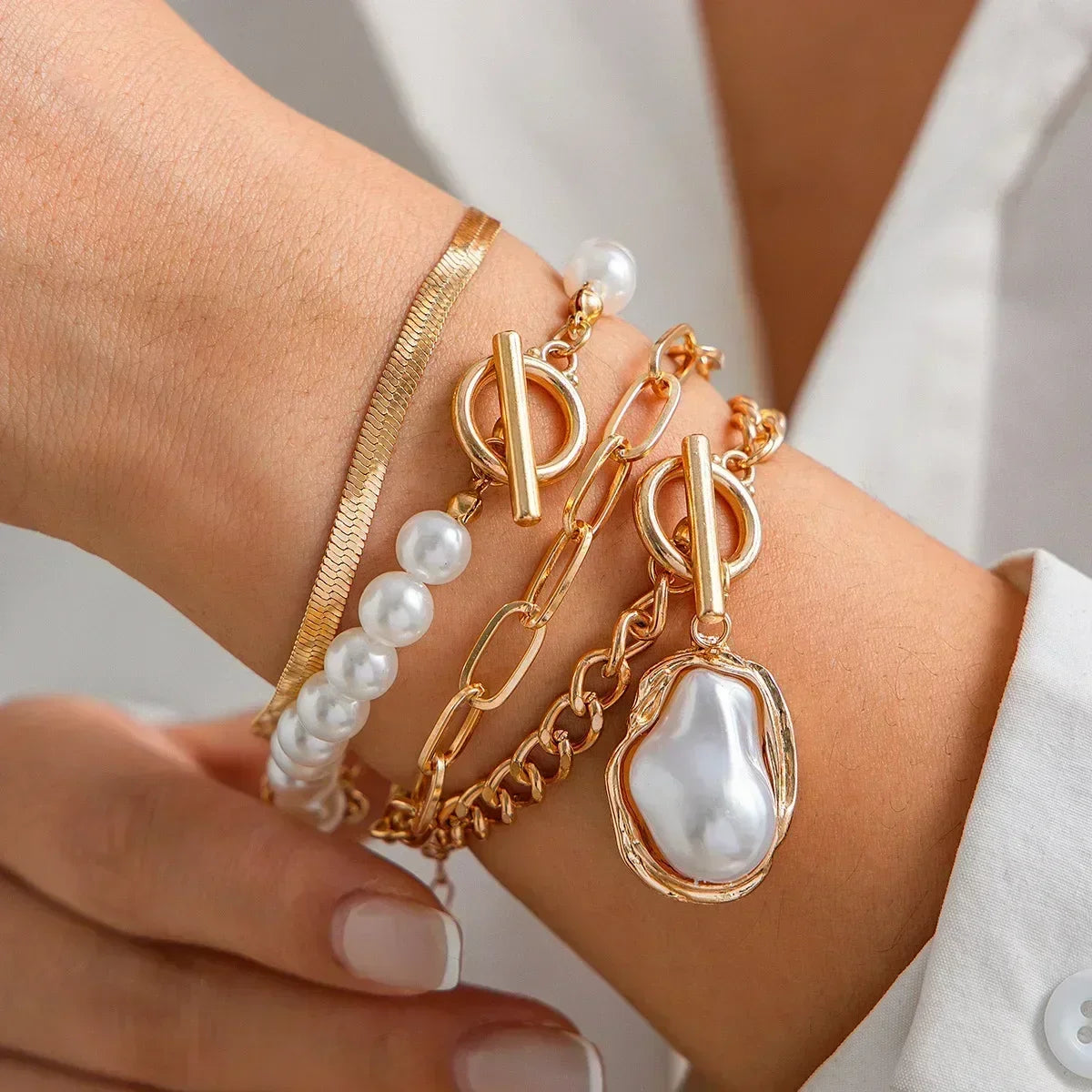 Hollowed-Out Bangle