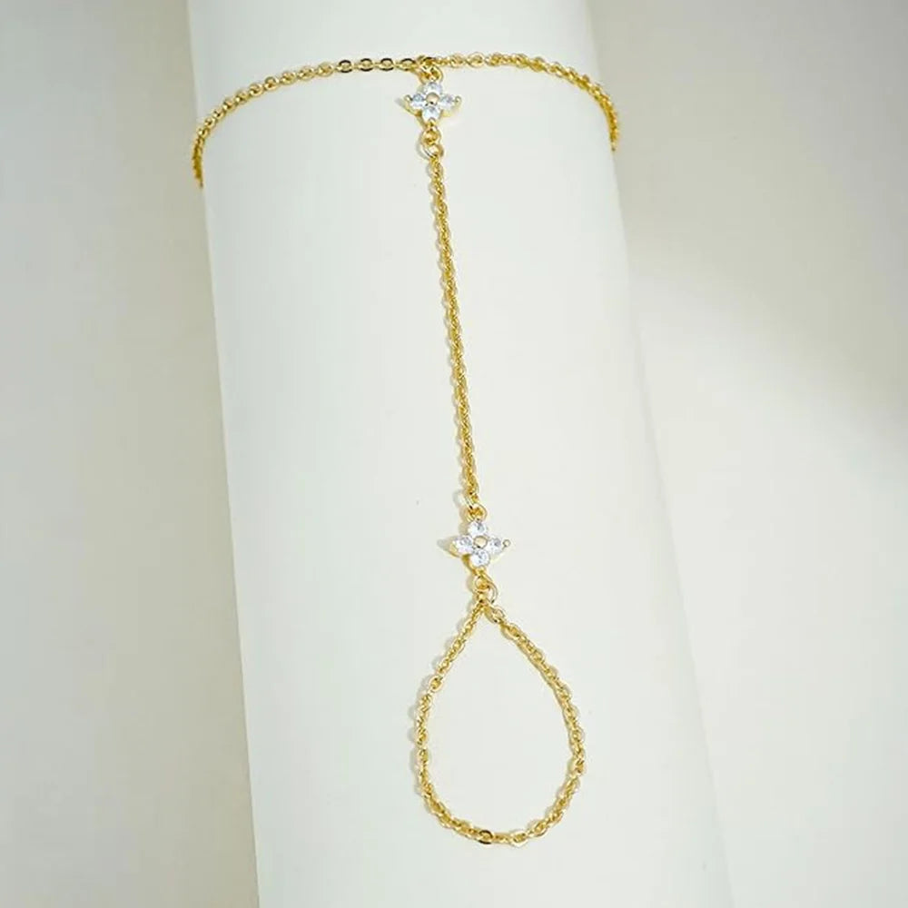 Dainty Hand Chain Bracelets
