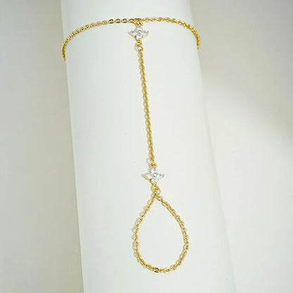 Dainty Hand Chain Bracelets