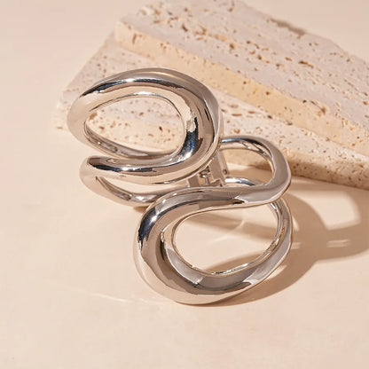 Hollowed-Out Bangle