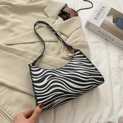 Zebra Print Women Bag