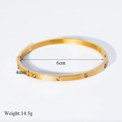 Zircon Bangles Bracelets