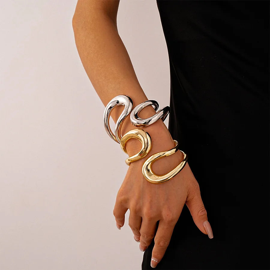 Hollowed-Out Bangle