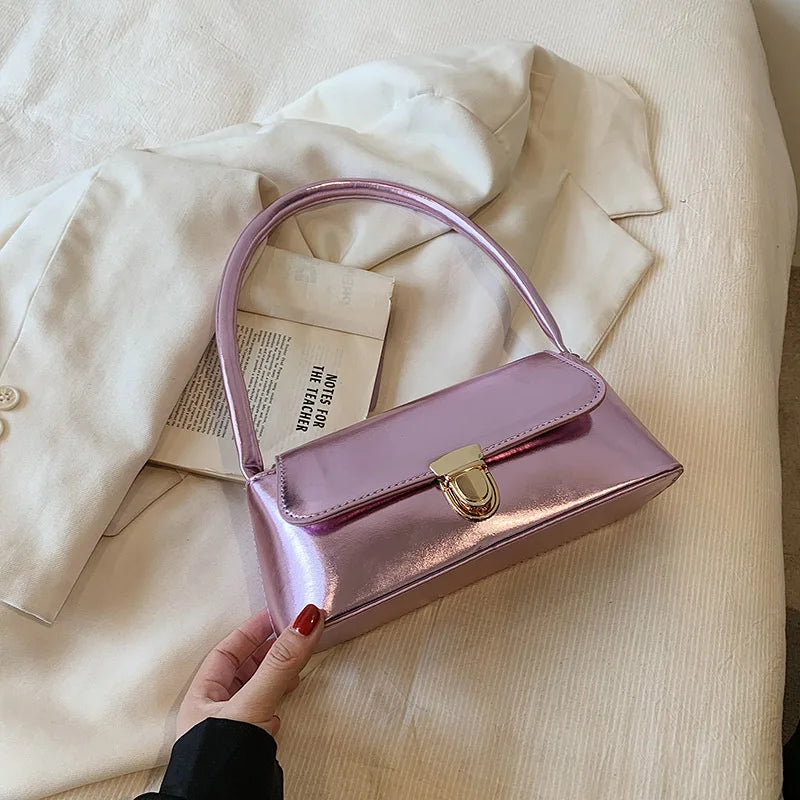 PU Leather Fashion Small Tote Bag