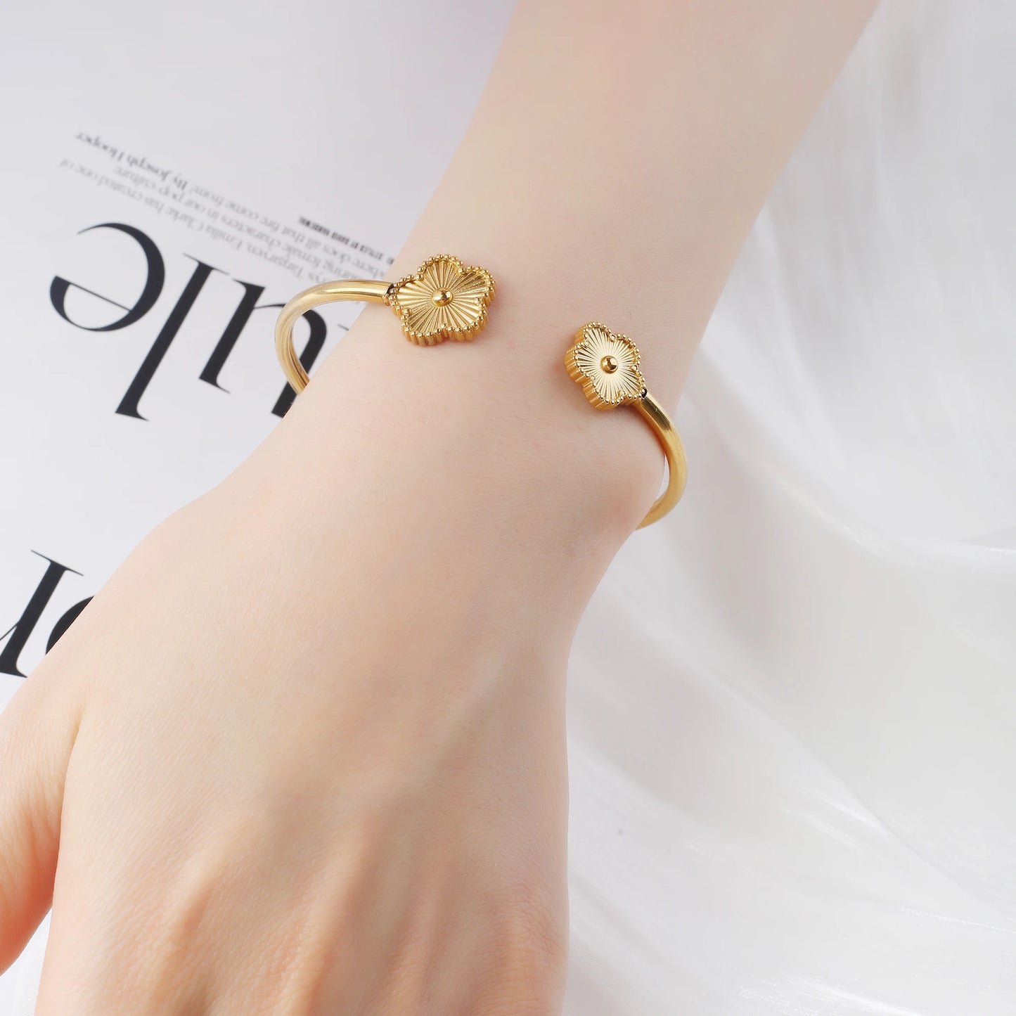 Clover Leaf Bracelet