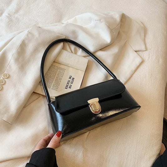 PU Leather Fashion Small Tote Bag