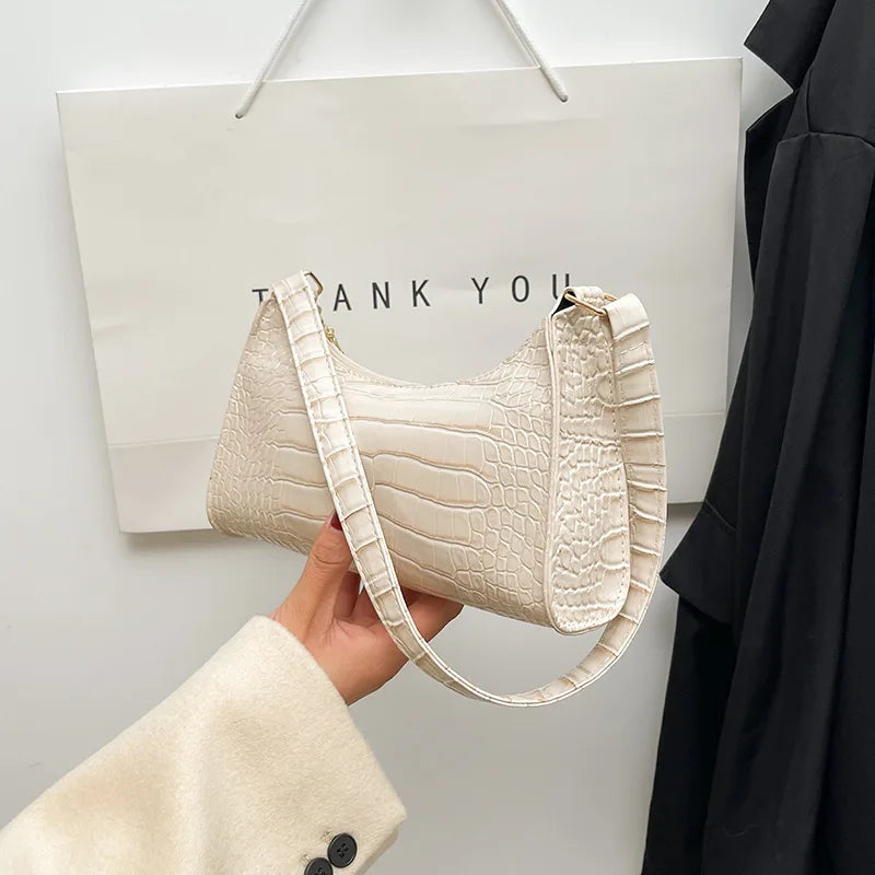 Patterned Armpit Bag