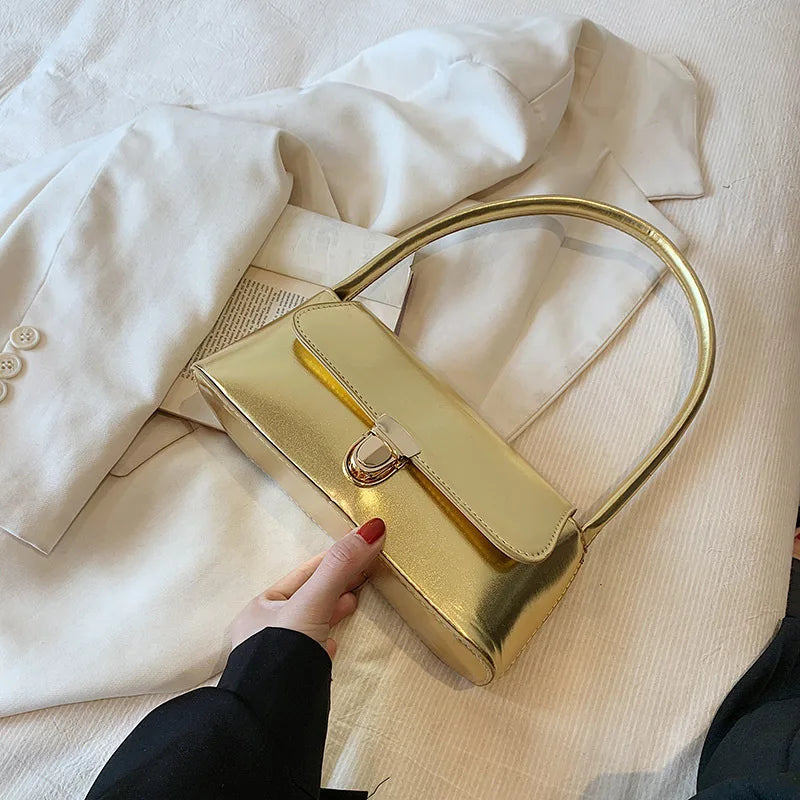 PU Leather Fashion Small Tote Bag
