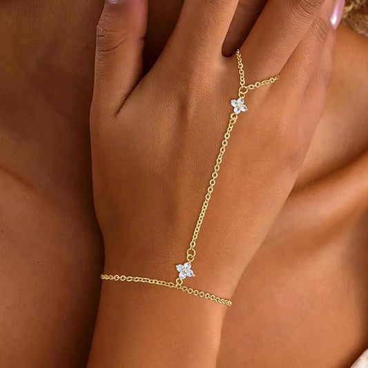 Dainty Hand Chain Bracelets