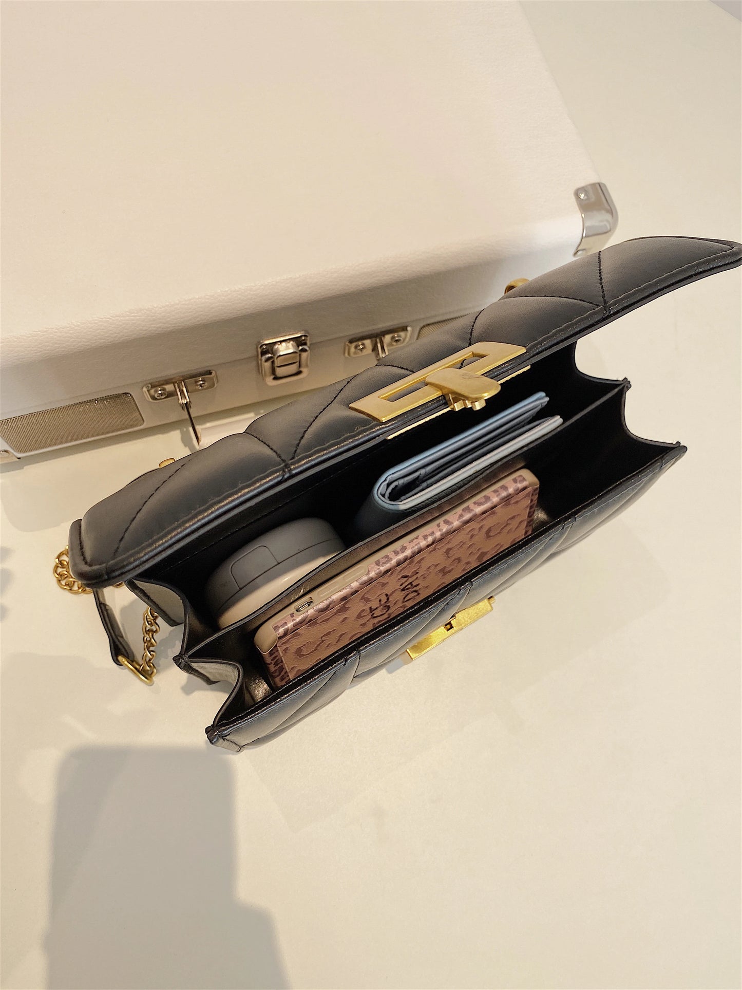 Lock buckle Square Bag