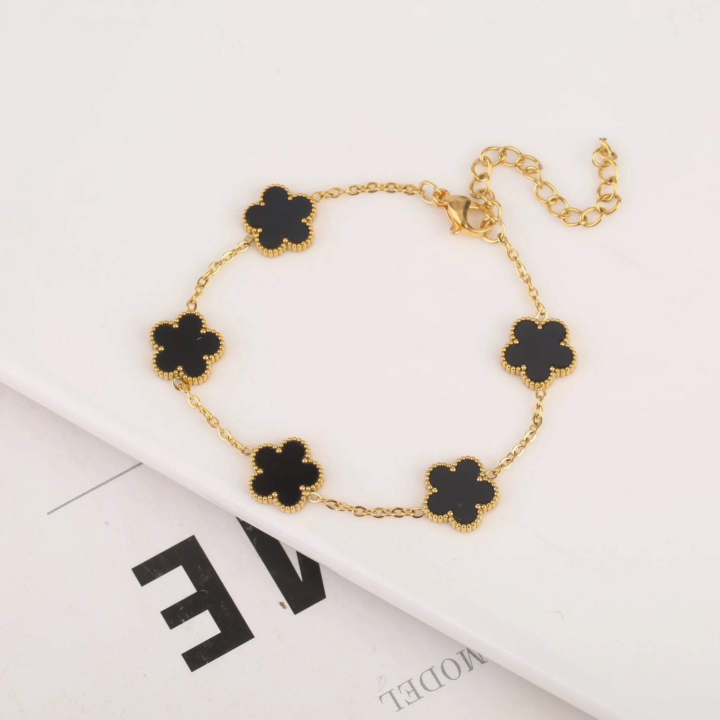 Clover Multi- Colored Bracelet