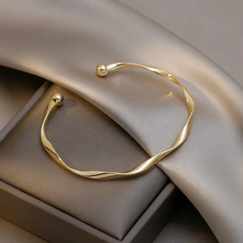 Hollowed-Out Bangle