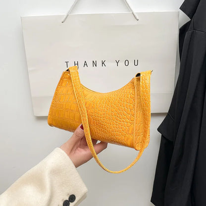 Patterned Armpit Bag