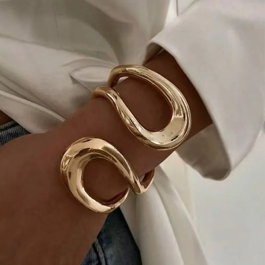Hollowed-Out Bangle